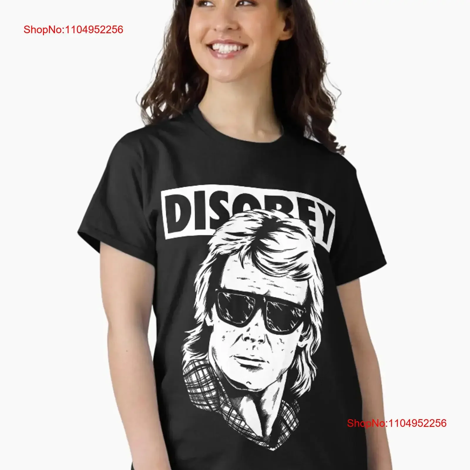 

Классическая футболка They Live We Sleep 1, винтажная стираная повседневная удобная мягкая дизайнерская одежда с рисунком, модная уличная одежда