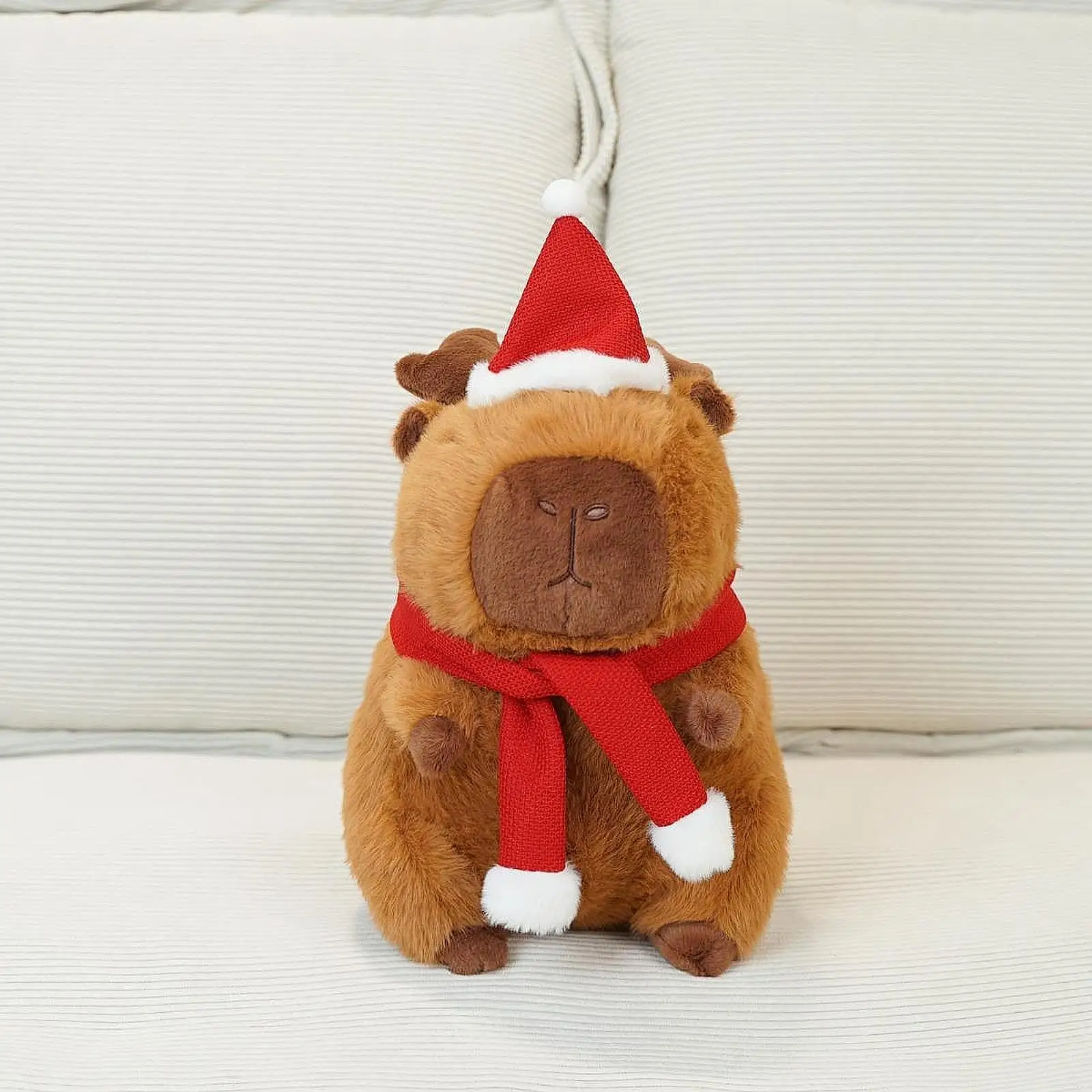 Juguete de peluche de capibara, lindo animal de peluche de capibara suave para niños y adultos, regalos