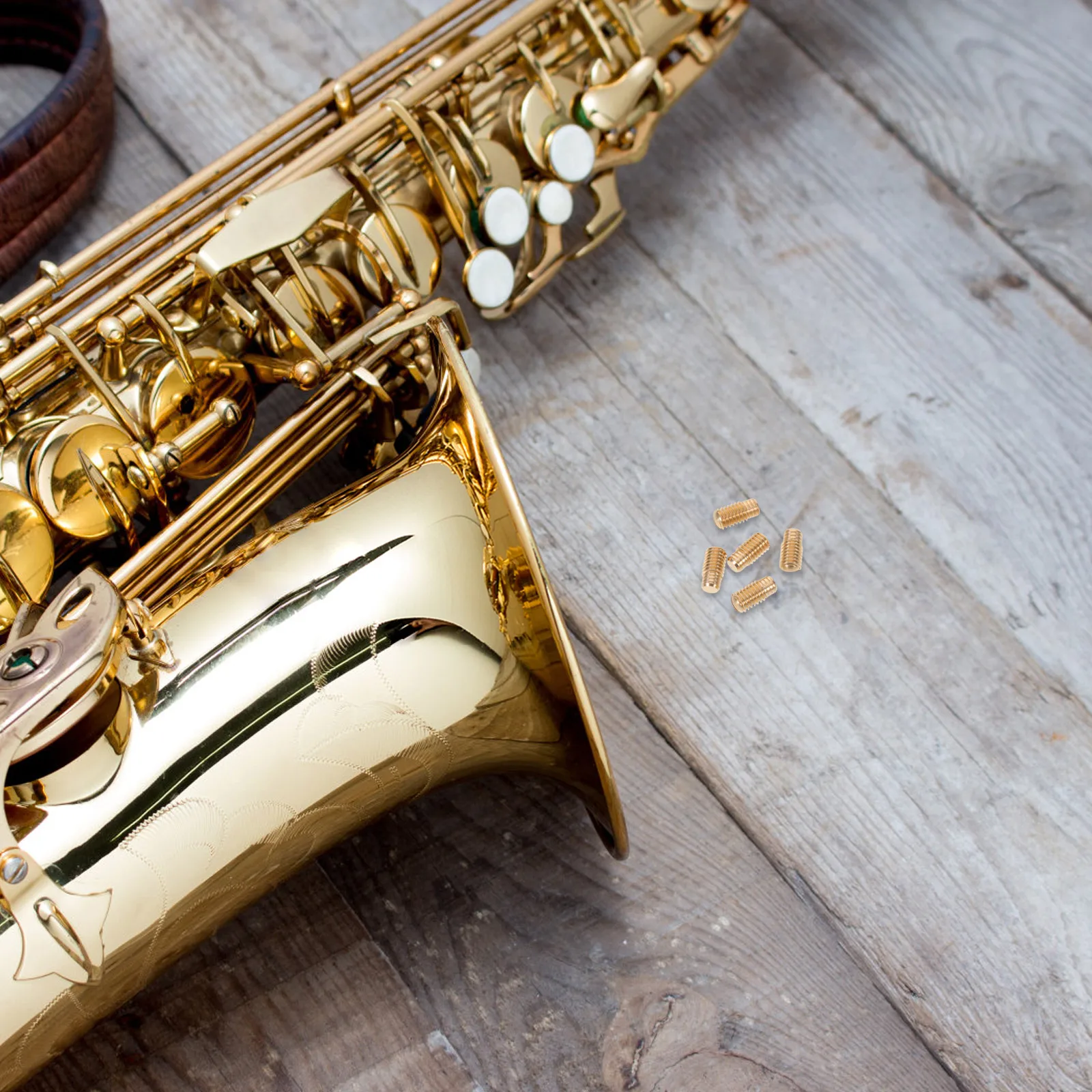 

5 Pcs Saxophone Repair Screws Alto Neck Accessory Tool Accessories Musical Instrument Part Copper