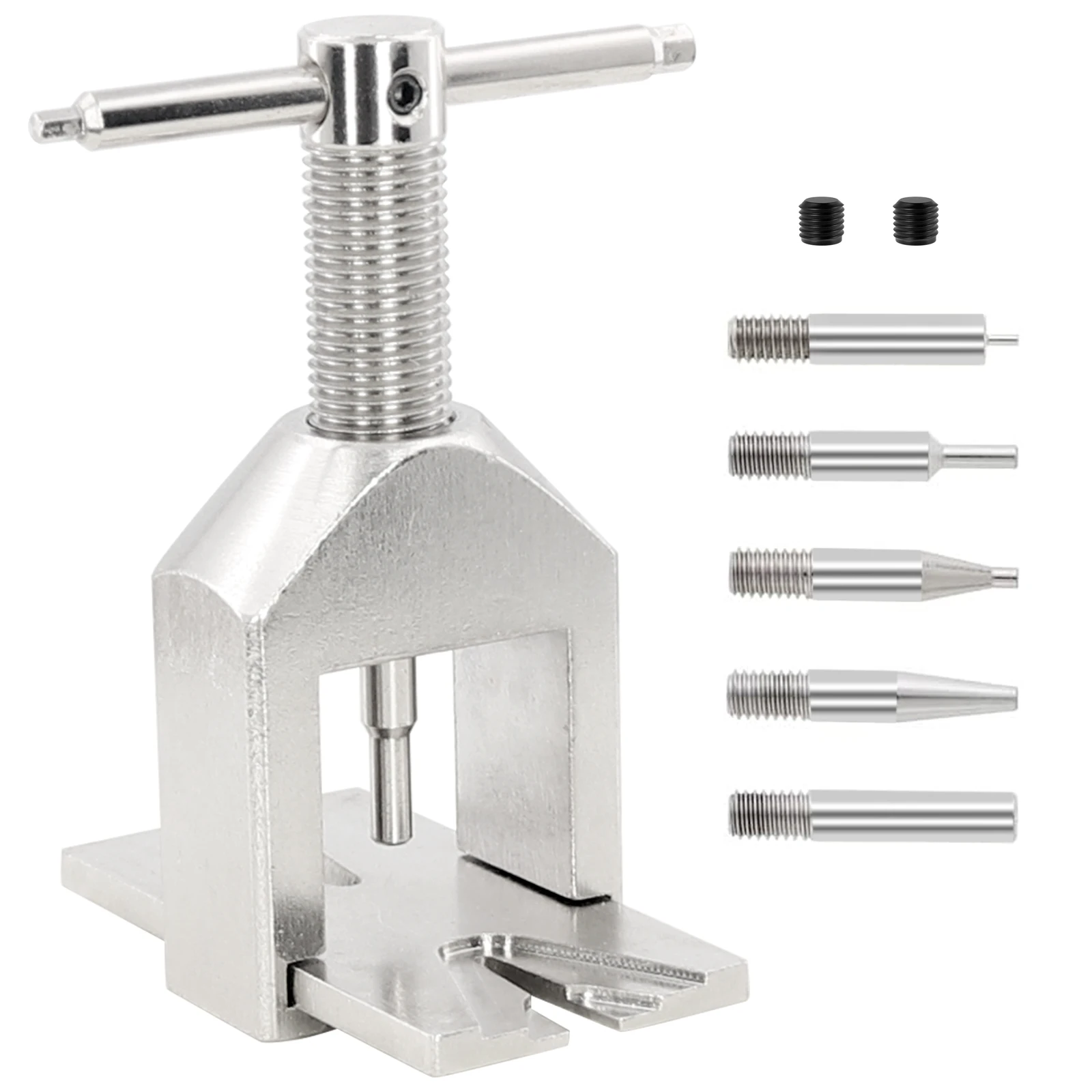 Extractor de piñón de Motor RC, extractor de cojinete de piñón RC con pasador de 6 tamaños, herramienta de piñón de helicóptero de coche RC, accesorios universales