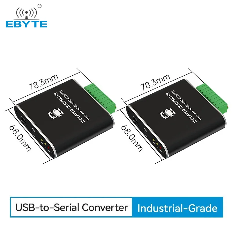 Converter USB-to-Serial USB to TTL/RS485/232/422 EBYTE E810-U16 E810-U17 DC 5V 3/6/12Mbps Supports 1.8V/2.5V/3.3V/5V TTL Levels
