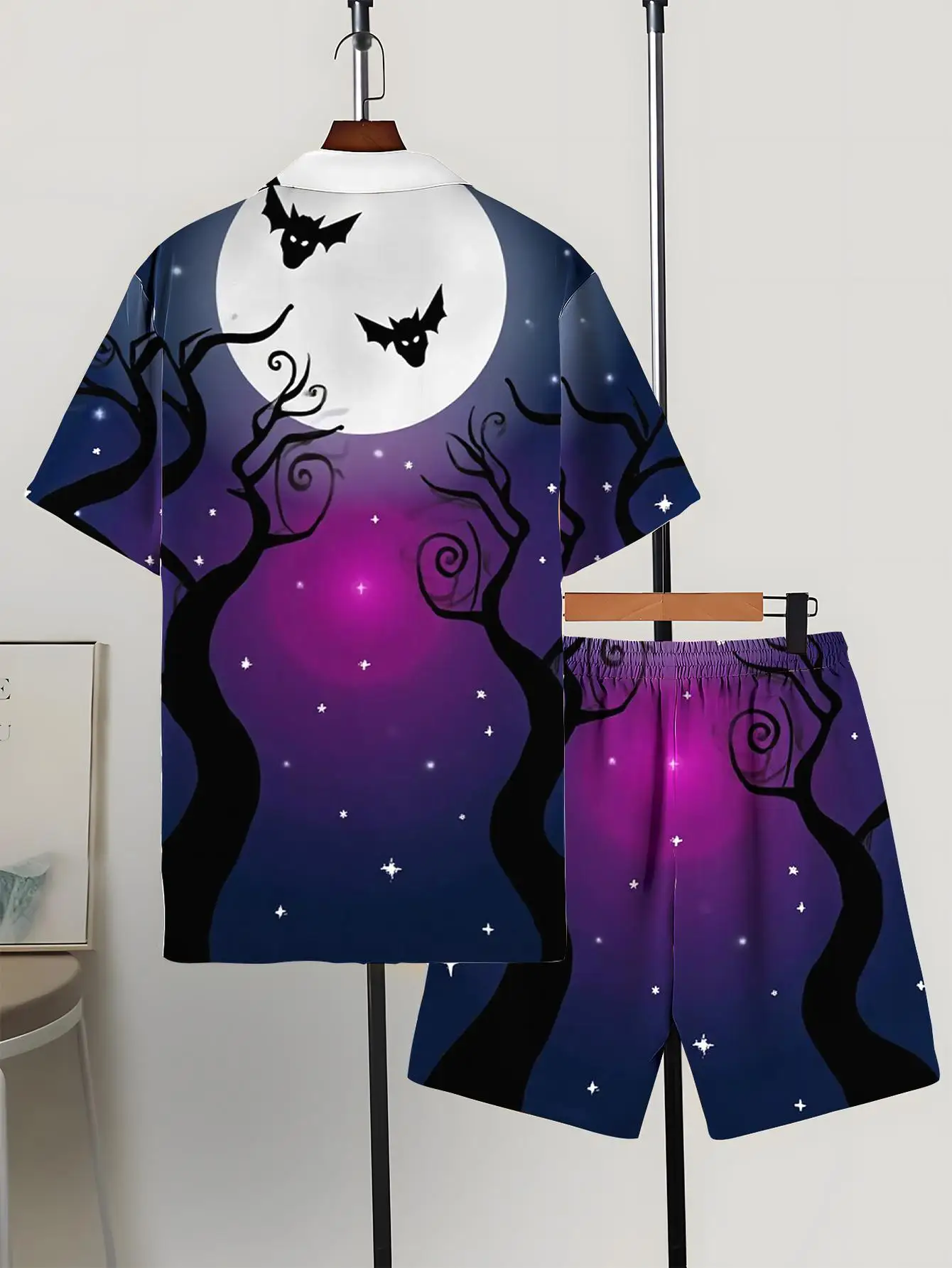 Men's Shirt Sets 2026 Spring/Summer men's chandals 3D Printed Graphic 2 piece set outfits two piece clothing set jogging suit