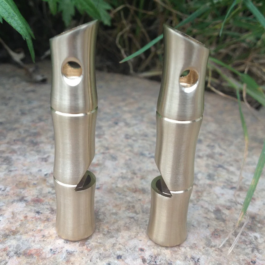 1 قطعة صافرة نحاسية ممتازة خفيفة الوزن مانعة للصدأ بصوت عال لتدريب الحيوانات الأليفة كرة القدم كرة السلة كرة القدم الهوكي المحمولة في الهواء الطلق #4