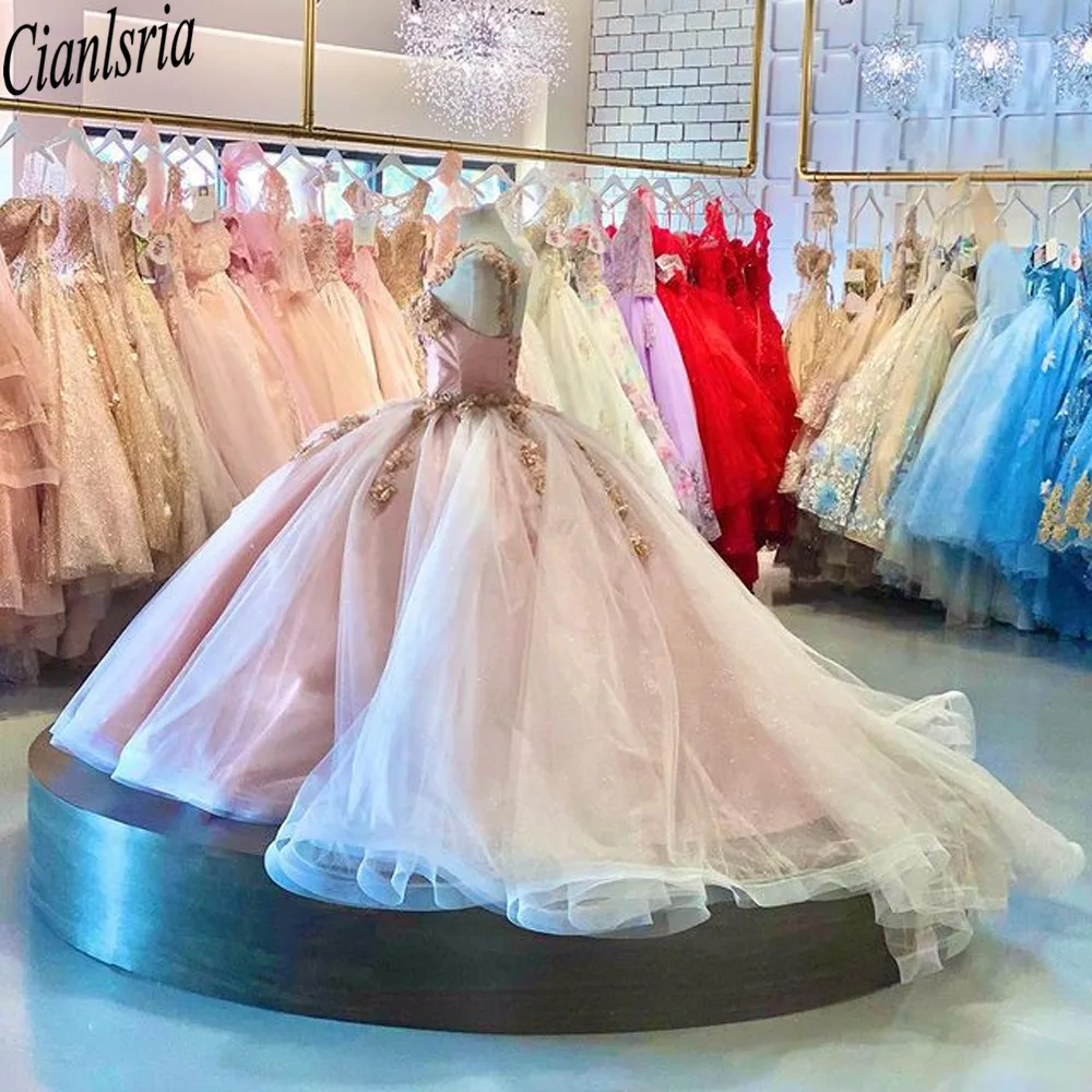 Vestidos de Quinceañera de un hombro, vestido de baile encantador para 15 fiestas, apliques de moda, vestido de cumpleaños de Cenicienta, Popular