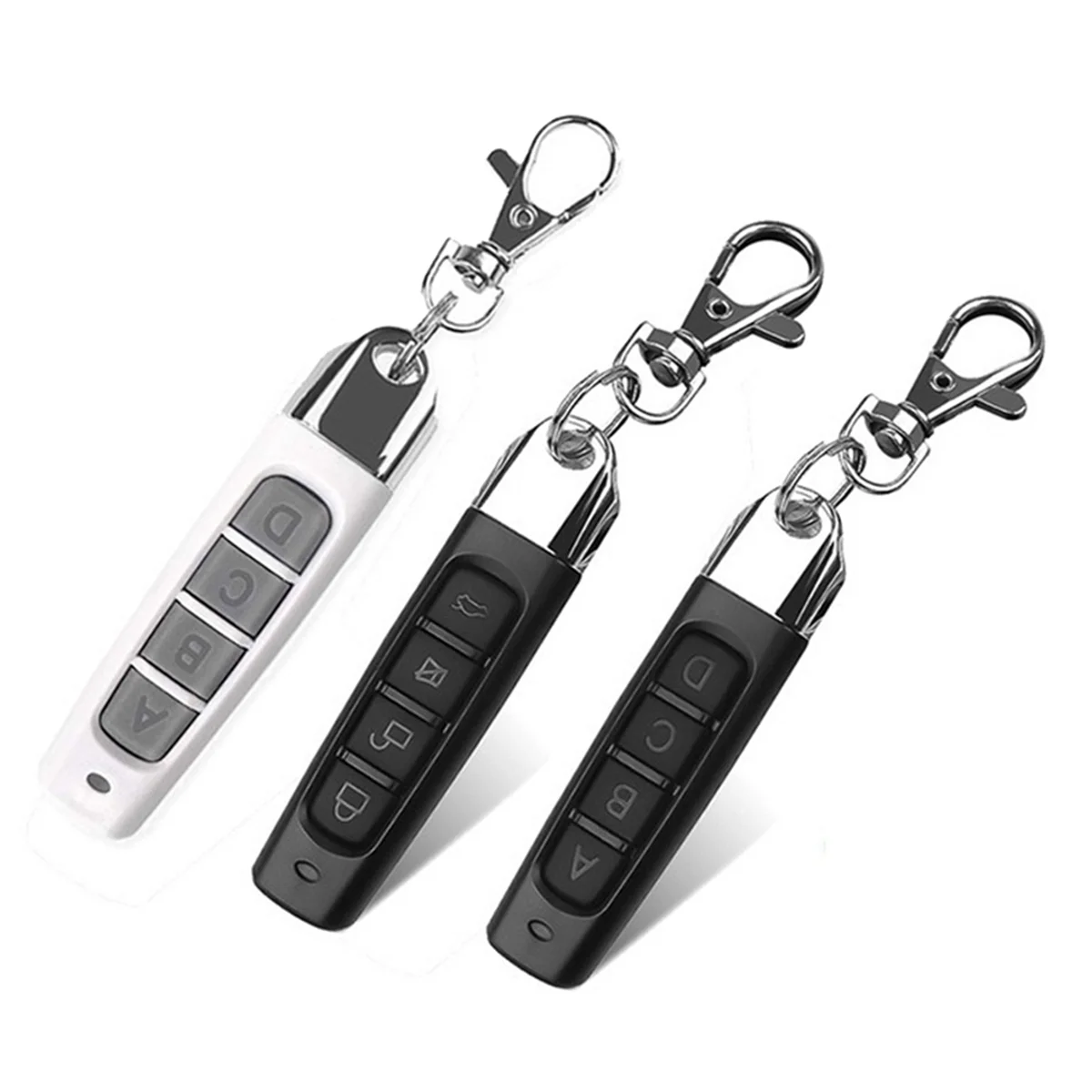 A57G-4-In-1 Remote Control Duplicator for Cars,433mhz Copy Remote Controller,Cloning Key Fob Duplicator Garage,Door Universal