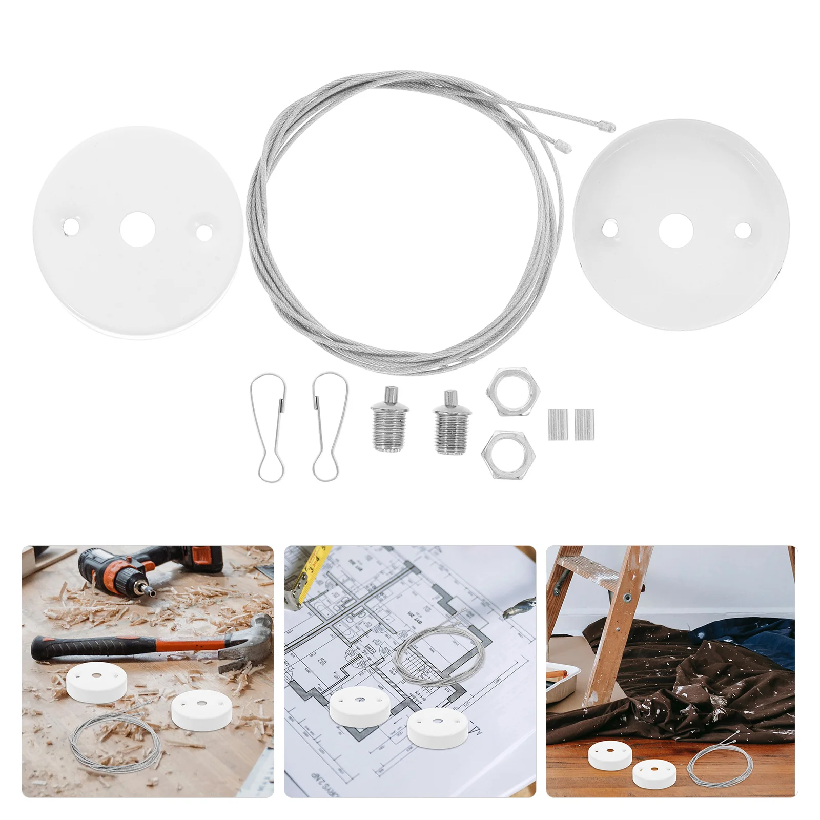 

2 комплекта аварийных знаков, подъемная арматура, регулируемая длина, подвесная цепочка для коммерческих зданий, школ, общественных помещений, легкая