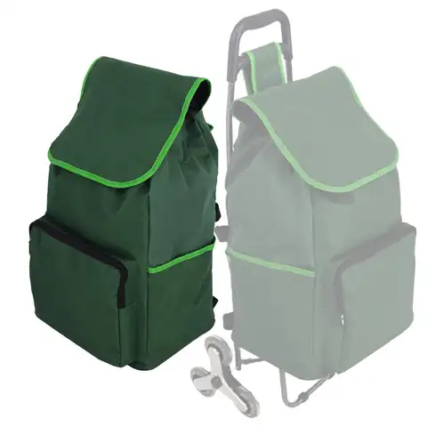 접이식 쇼핑 핸드 카트 교체 가방, 재사용 가능한 쇼핑 예비 가방, 범용 방수 쇼핑 카트 가방, 폴리에스테르