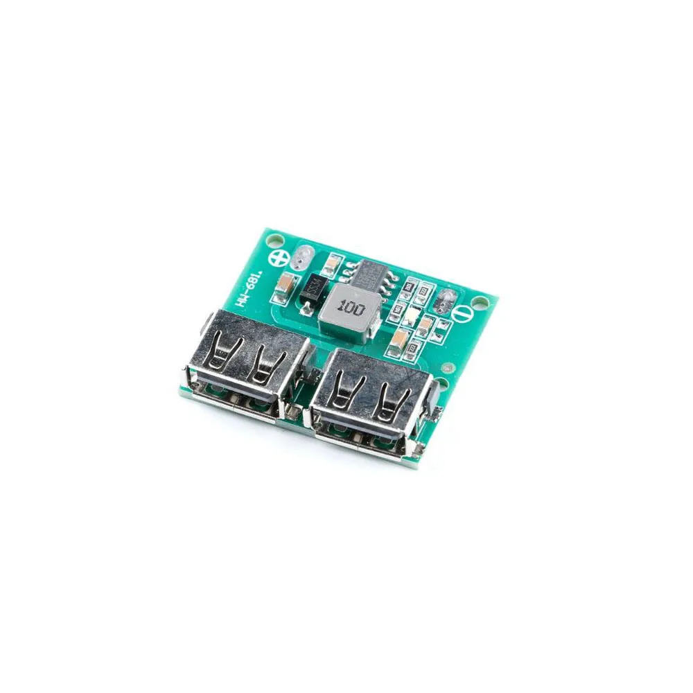 Taidacent 9V 12V 24V to 5V 3A DC-DC Step-down Power Module Voltage Regulator Phone Charger Converter Dual USB Car Charger