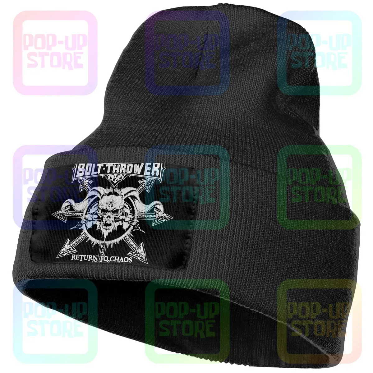 Bolt Thrower Overtures Of War Europe 2014 M Original Obituary Knitted Beanie Hat Beanies Cap Top Harajuku