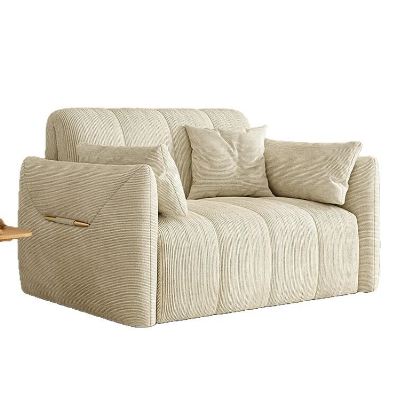 Small apartment living room sofa multi-function foldable dual-use
