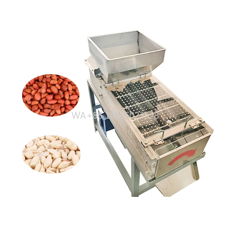 آلة تقشير إزالة الجلد بالفول السوداني الأحمر الصناعي ذات السعة الصغيرة #1