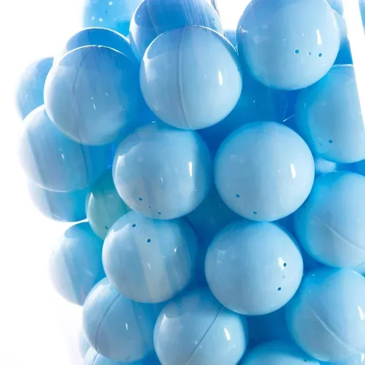 آلة بيع تنس الكرة والدبابيس البلاستيكية الحلزونية الكبيرة Gashapon