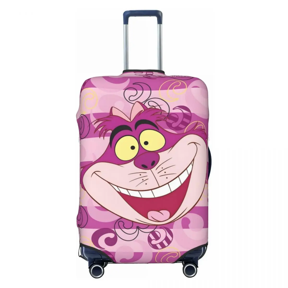 

Чехол для чемодана Custom C-Cheshires с мультяшным рисунком в стиле манга, пылезащитный, подходит для чемоданов 18-32 дюйма