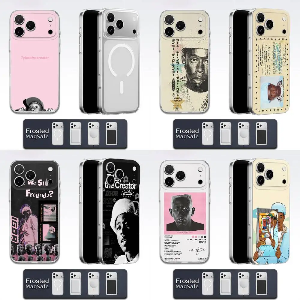 

T-Tyler The Creator Igor Phone Case For iPhone 17,16,15,14,13,12,11,Pro,Max,Plus,E,Air,Mini Magsafe Transparent