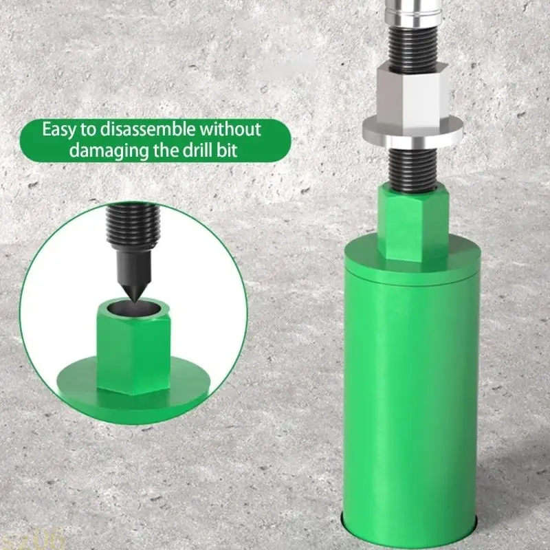 Q2Q4 Water Drill Bit Holder Extension Rod Quick Release Driver Extractor Drill Bit