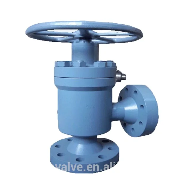 Manual Hand Wheel Air Flow Control Spring Loaded Flange Globe Valve