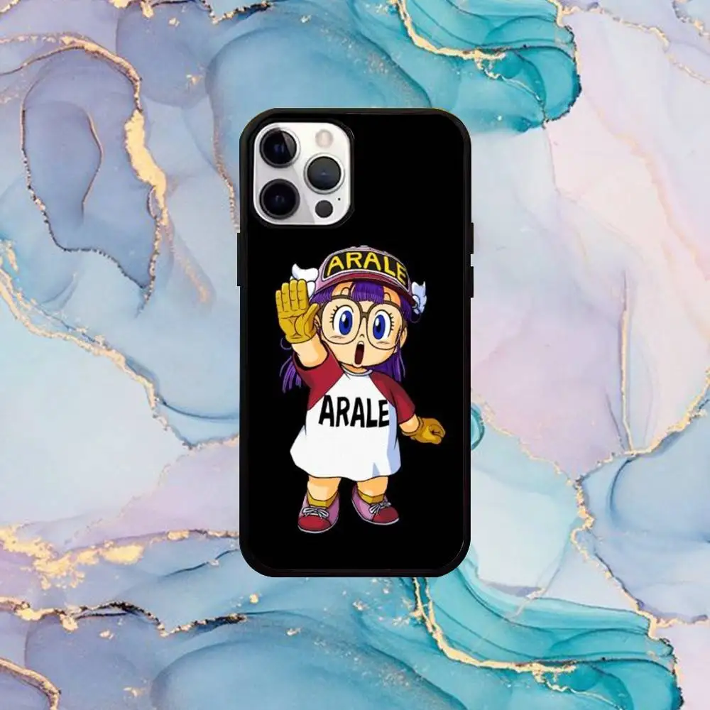 Чехол для телефона A-Arale Anime N-Norimaki для iPhone17,16,15,14,13,12,11 Plus, Pro Max с магнитной беспроводной зарядкой Magsafe