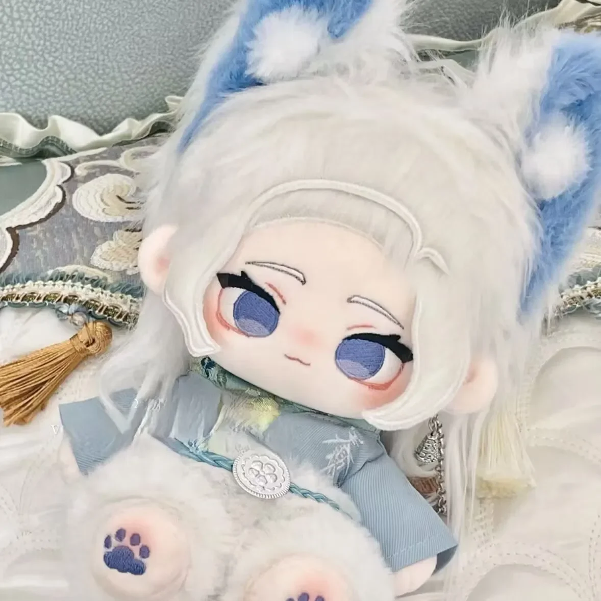 Anime Sky Stuffed Body Cosplay Dolls, Children of the Light, Cartoon fur s Up Toy, Attribut Plush, Game, 20cm