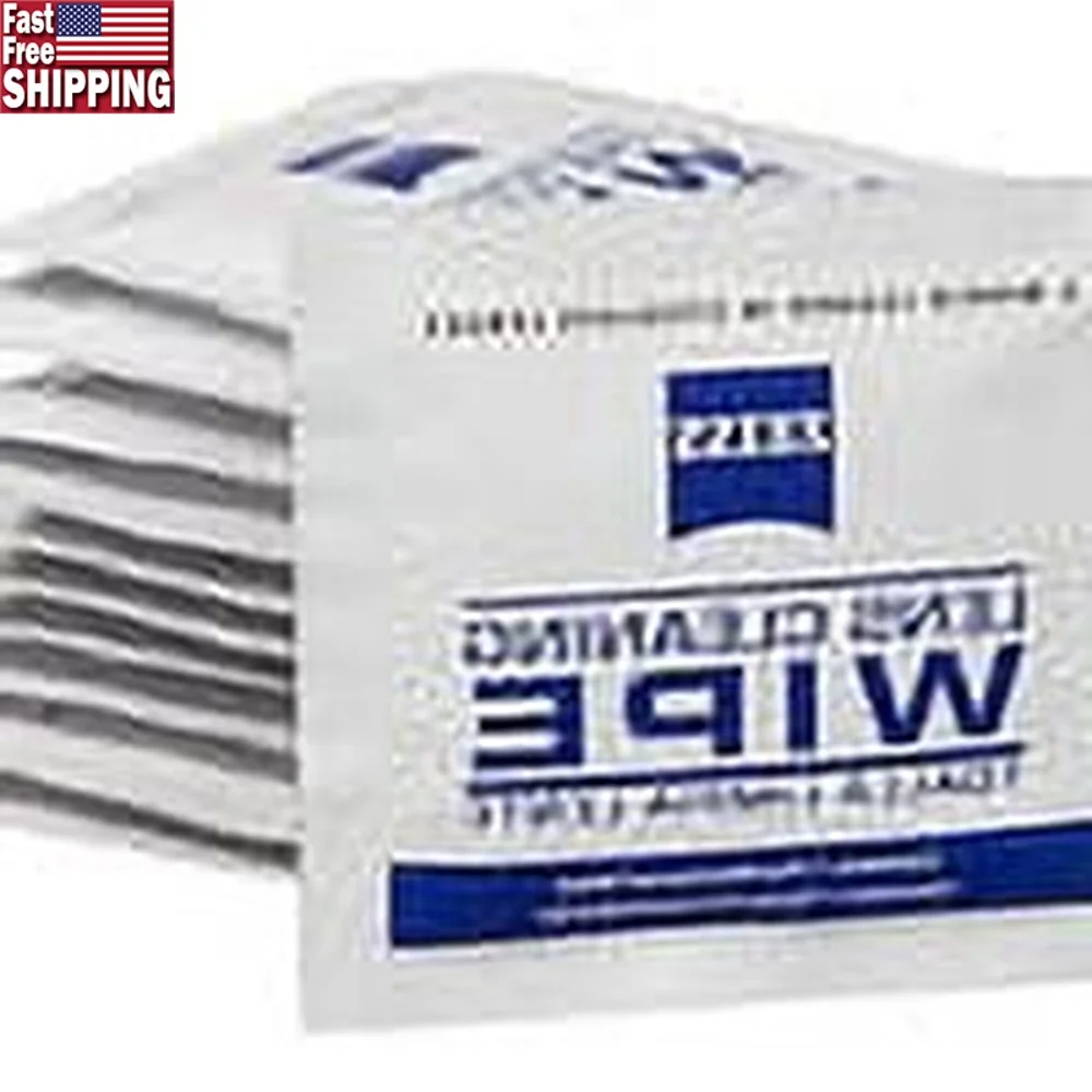 Pre-Moistened Lens Cleaning Wipes 600CT Alcohol Free Streakless Eyeglasses Smartphone Tablet Camera LCD Screen Cleaning