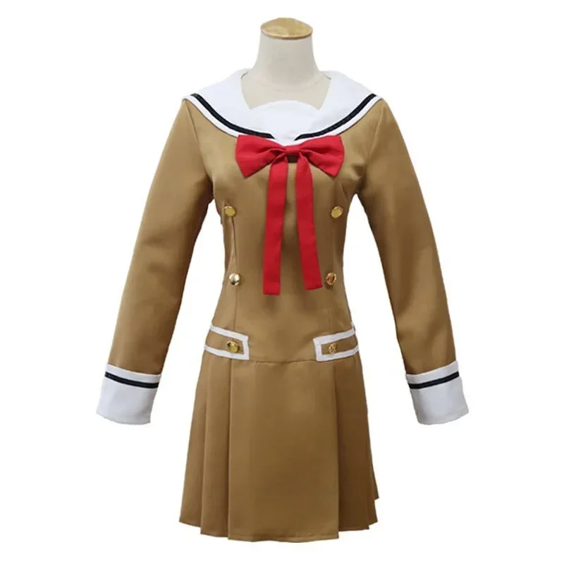 Anime BanG Dream Yamabuki Saya Cosplay Costumes Cute Women Girls Dress School Uniform Halloween Party Stage Show Clothes