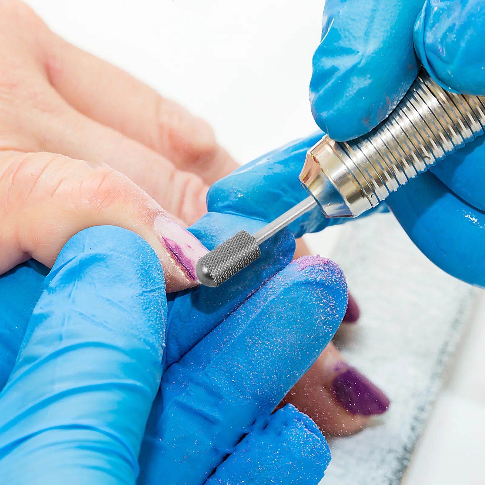 

Round Cylinder Tungsten Carbide Nail Drill Bit for Removal and Cuticle Care Professional Manicure Pedicure Grinding