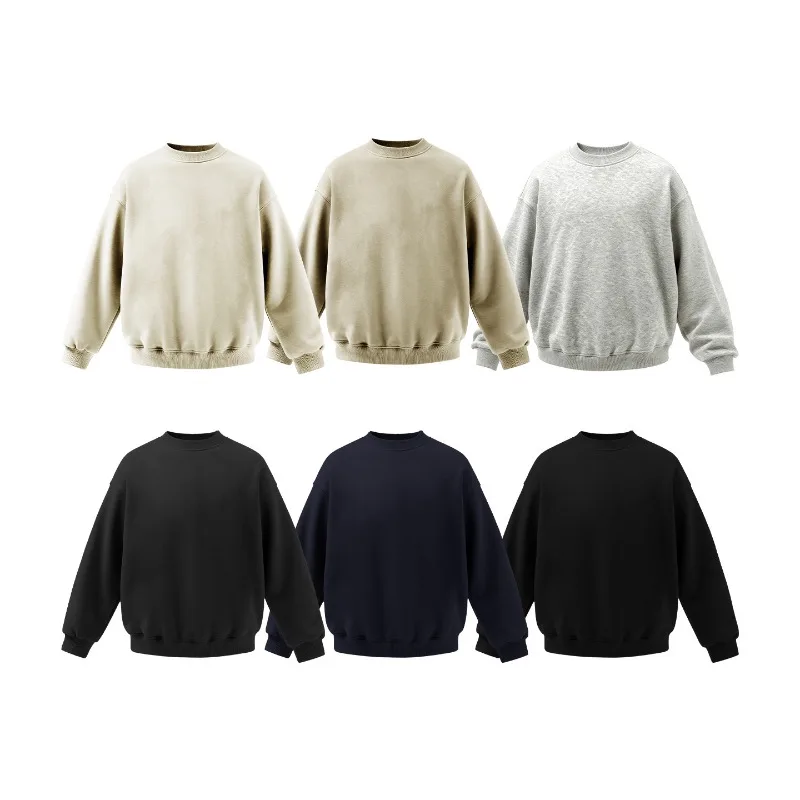 بلوزات هاراجوكو على الموضة للسيدات لعام 2025 بلوفرات بسيطة جديدة بلون سادة