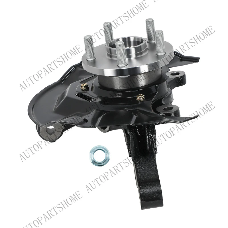 Z... Front Left Steering Knuckle+Wheel Hub Bearing For Toyota Corolla 2003 - 2008