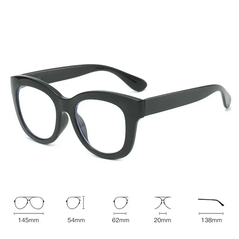 Men Women High-definition Presbyopia Eyeglasses Portable Large Frame Reading Glasses Diopter anti blue light Gafas 0 to +4.0