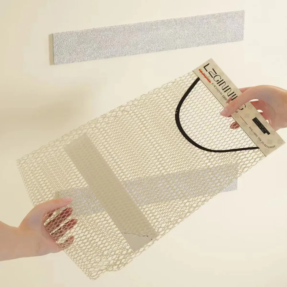 المطبخ قابلة لإعادة الاستخدام المطبخ شنقا شبكة حقيبة البوليستر سعة كبيرة حقيبة التخزين الحائط صافي الجيب #2