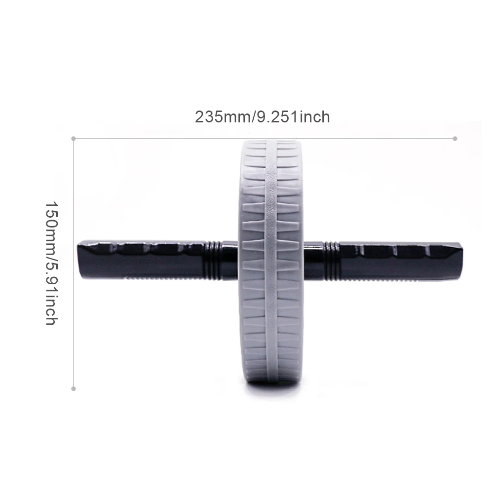 Rolka do ćwiczeń mięśni brzucha, trenażer brzucha, koło do ćwiczeń AB, ciche urządzenie do wzmacniania mięśni brzucha.