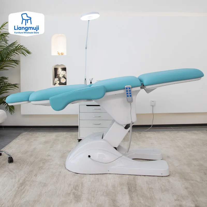 

Salon Esthetician Bed Massage Electric Tables Professional Folding Stretcher Beauty Furniture Massageliege Aesthetics Medical