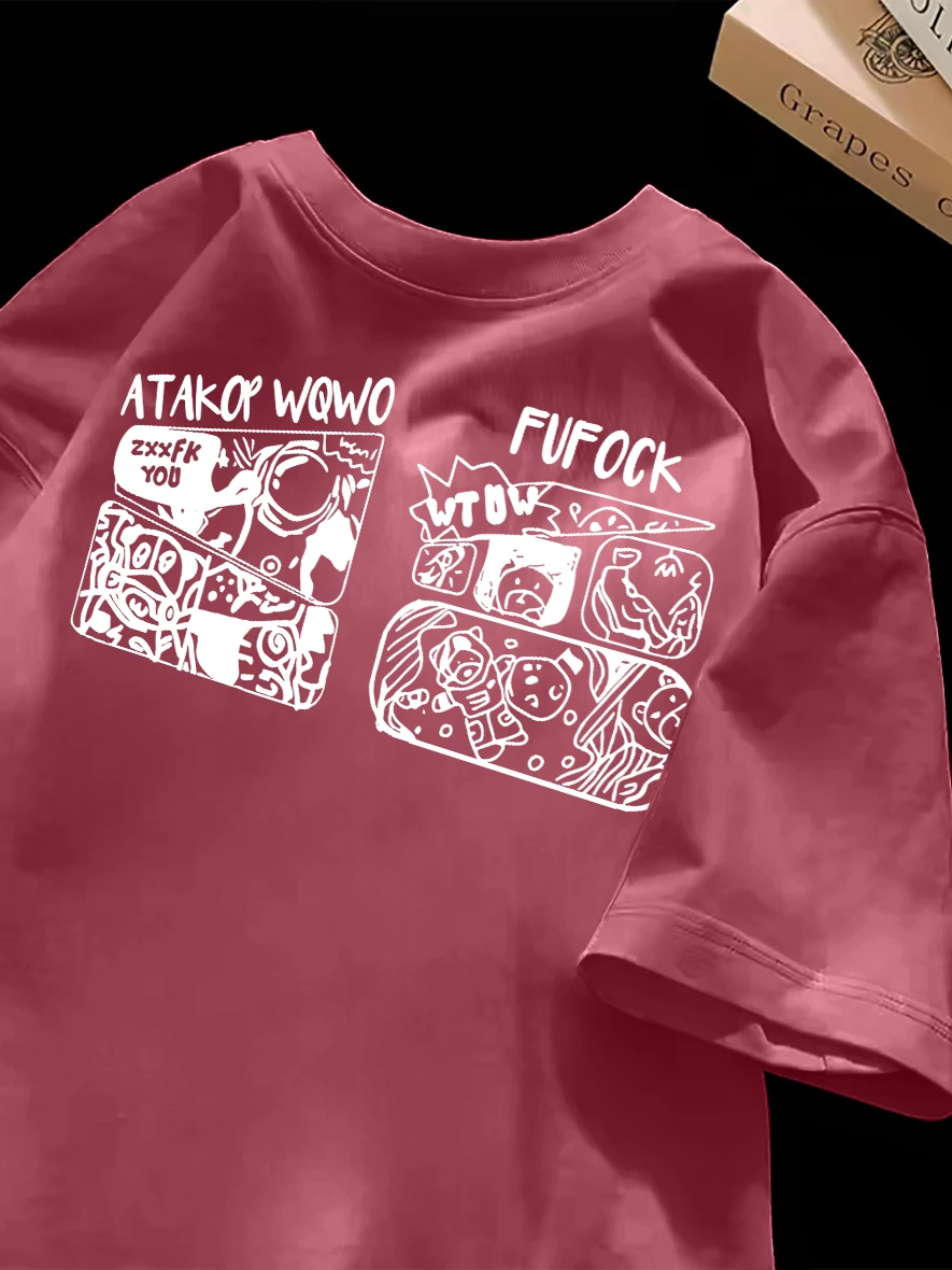 

Свободная футболка унисекс с коротким рукавом, летняя, повседневная, комфортная, не скатывается, без этикетки, модный топ для мужчин и женщин от известного бренда