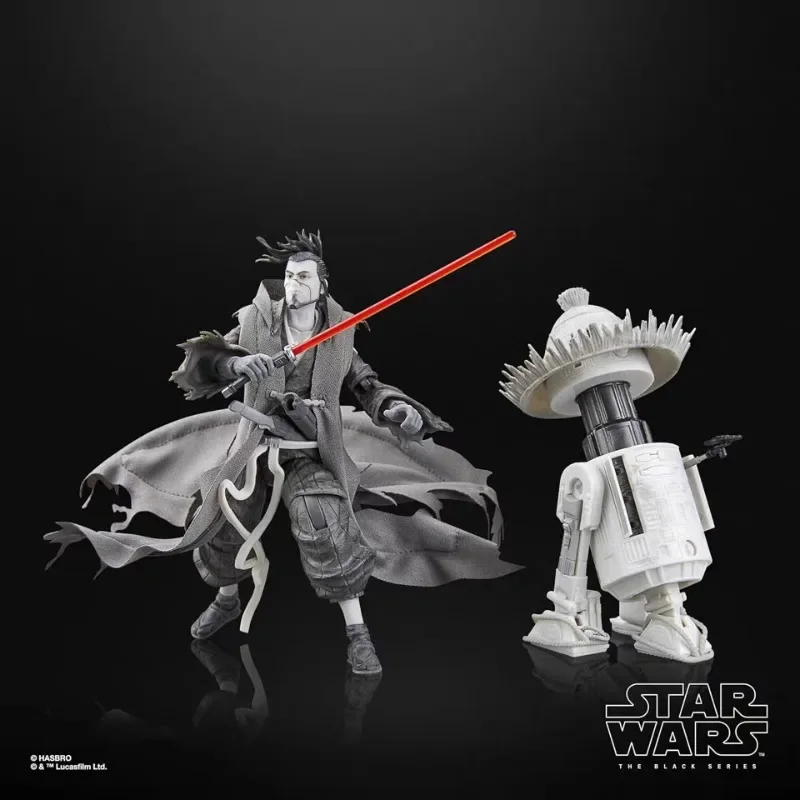 

In Stock Hasbro Star Wars: Closer Look At The Black Series Ronin & R5-D56 6-inch Action Figures 2-pack for Birthday Gift G1320