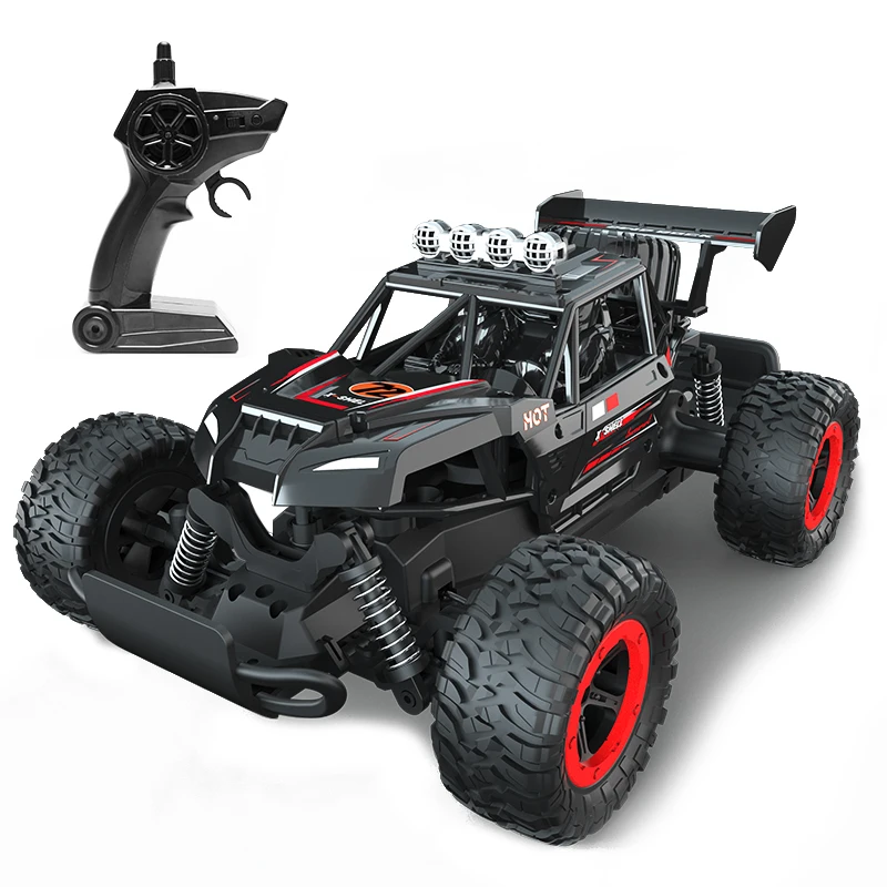 

2.4G RC Car Toys 15Km/h All-Terrain Buggy Off-Road RC Stunt Car Suitable For Grass, Desert, Rocks Blue Red