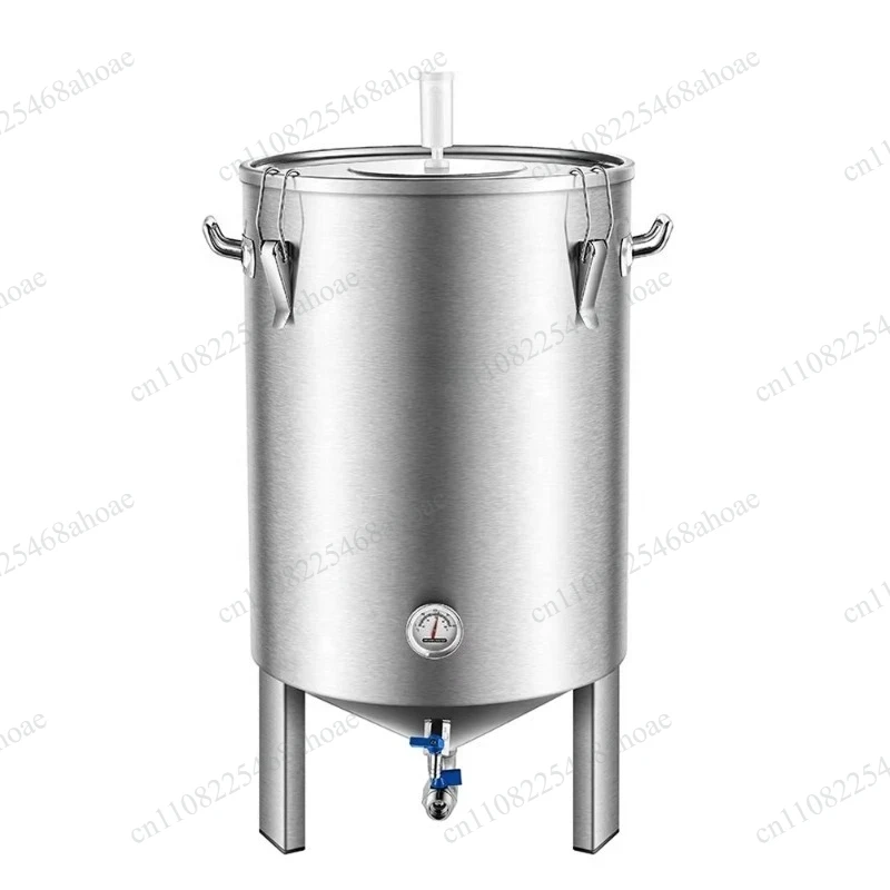 Home made wine fermentation brewing kit 60L stainless steel conical fermentation tank storage bucket