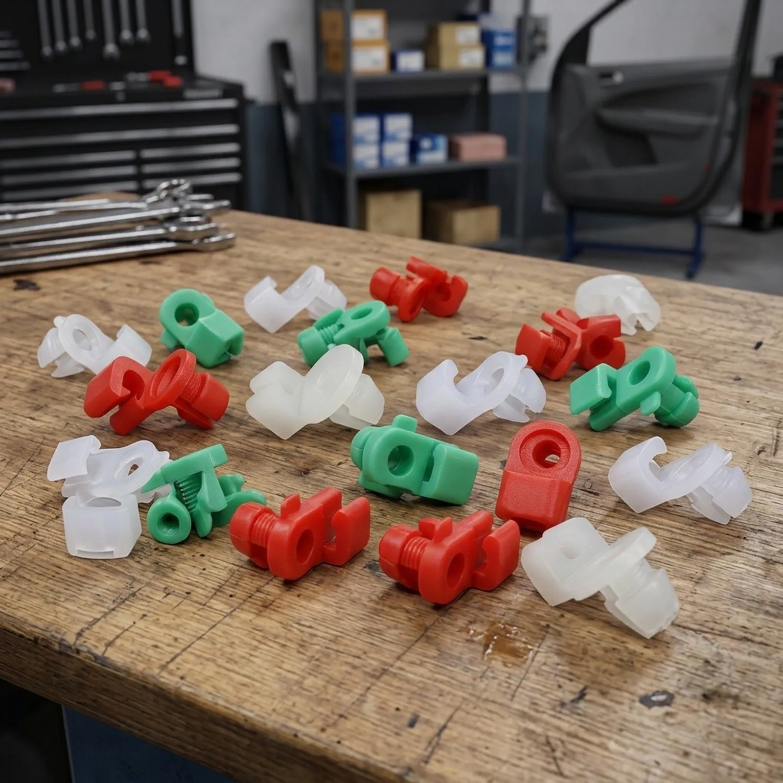 for Quick Fix Solutions Door Lock Rod Clip Performance Restoration Reusable Plastic Material 4 Hole for Sizes Available