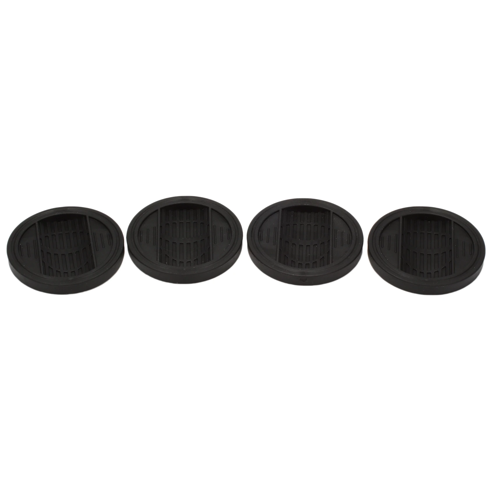 

Furniture Castor Cups 4 PCS, Rubber Feet Pads Non Slip Furniture Coasters for Chair Leg Floor Protectors Bed Sofa Wheel