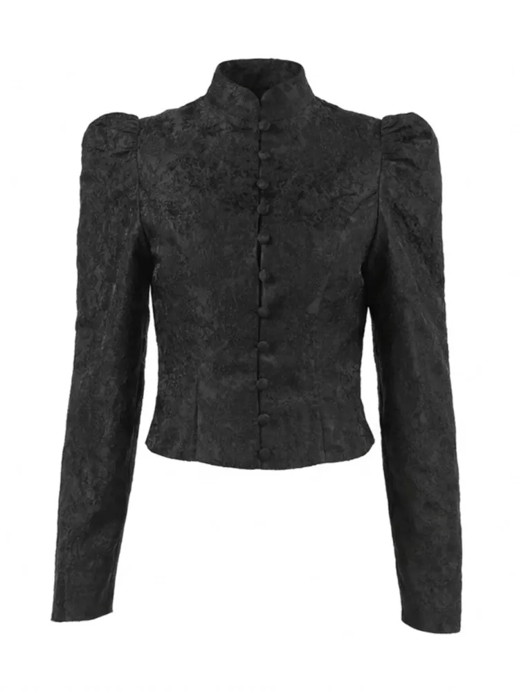 2026 Autumn Winter Jacauard Weaving Jackets For Women Outerwears Oversized Jacket Woman Streetwear Women's Coats Varsity Jackets