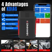 New KONNWEI KDIAG Full System Auto Scanner Reset SAS EPB Service ECU Programmer OBD OBD2 Car Diagnostic Tool Pk Thinkdiag MINI