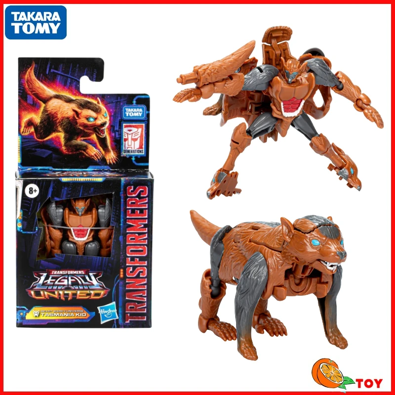 Takara Tomy Transformers toys, Legacy United Beast Wars II, universo Tasmania kid, modelo genuino, figura de acción, regalos