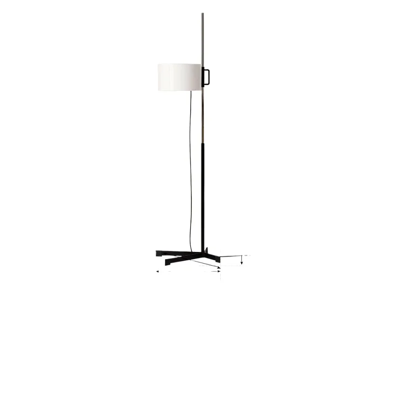 Lámpara de pie de elevación, lámpara de lectura de estudio lateral para sofá, sala de estar minimalista italiana, lámpara de pie moderna