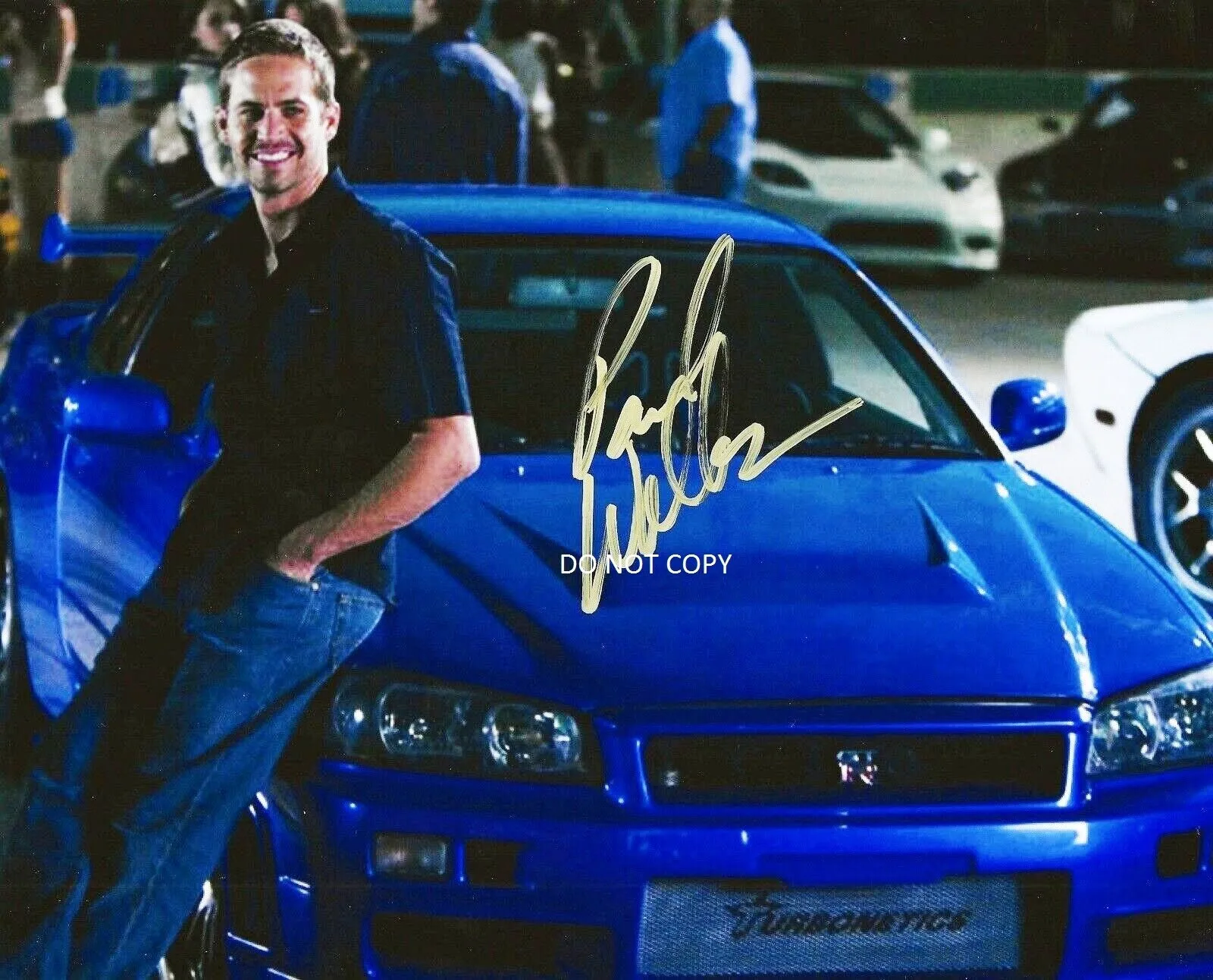 Paul Walker - Fast And Furious Autograph Signed Posters Wall Art Rome Decoration