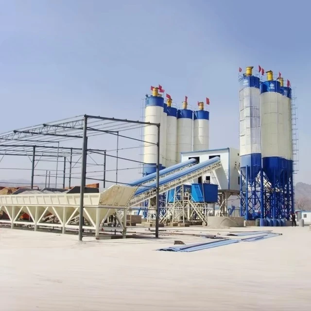 Factory Manufacturer 180m³/h Ready Mixer Concrete Batching Plant Concrete Mixing Plant for Sale