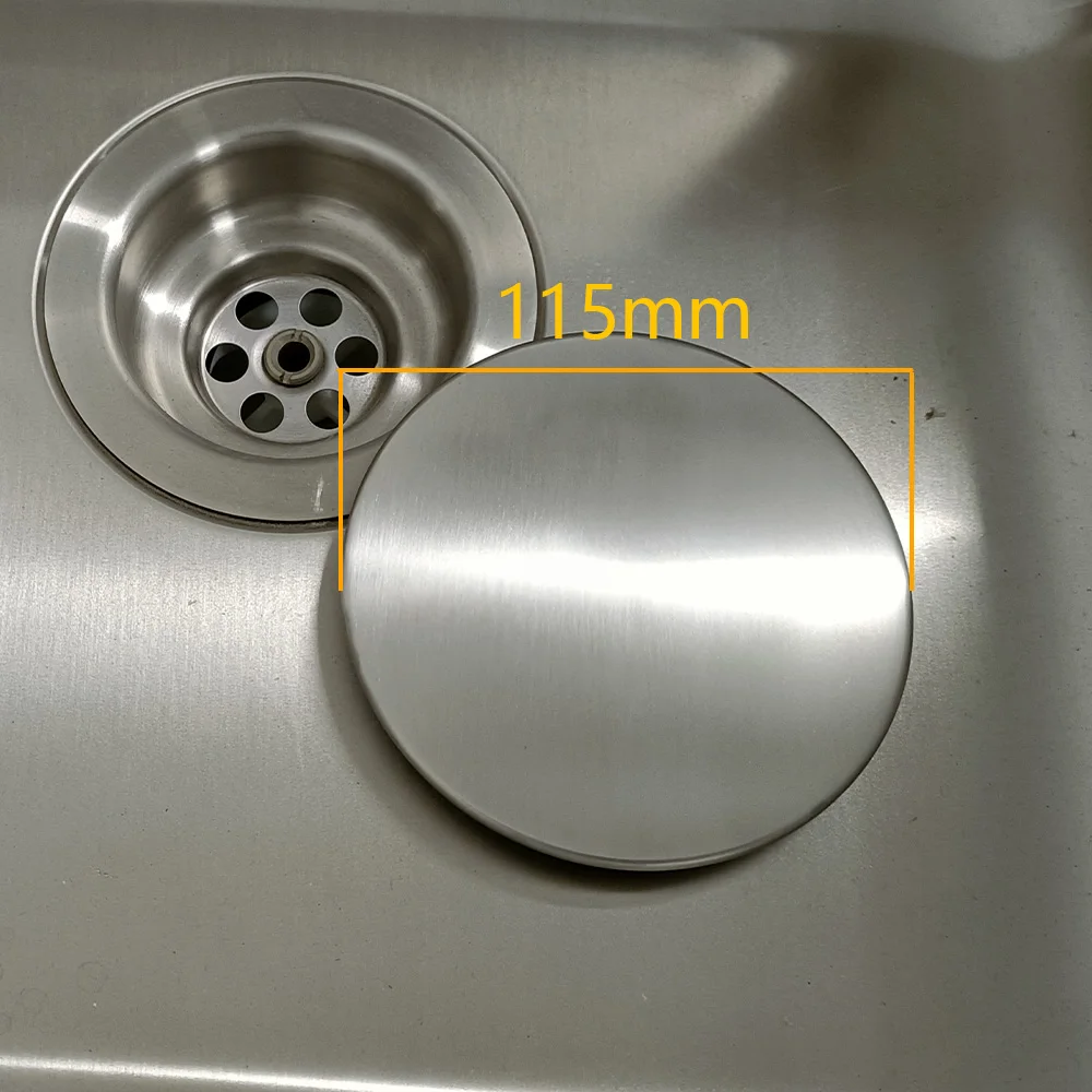 GYL 11.5cm drain cover 304 Stainless Steel Sink Cover Kitchen accessories for Korea sink 115mm