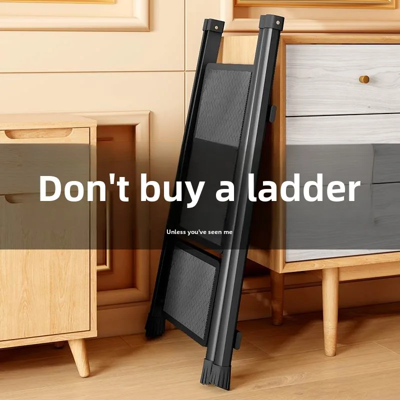 

Легкая портативная складная лестница-табурет, многофункциональная, для дома, малогабаритная, трехступенчатая, для подъема и работы на высоте