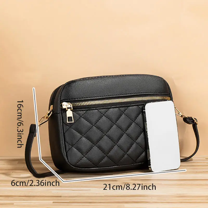 2025 السيدات مع حقائب الراقية ورائعة حقيبة يد نسائية صيفية جديدة متعددة الاستخدامات للتجارة الخارجية حقائب كروس مربعة صغيرة #6