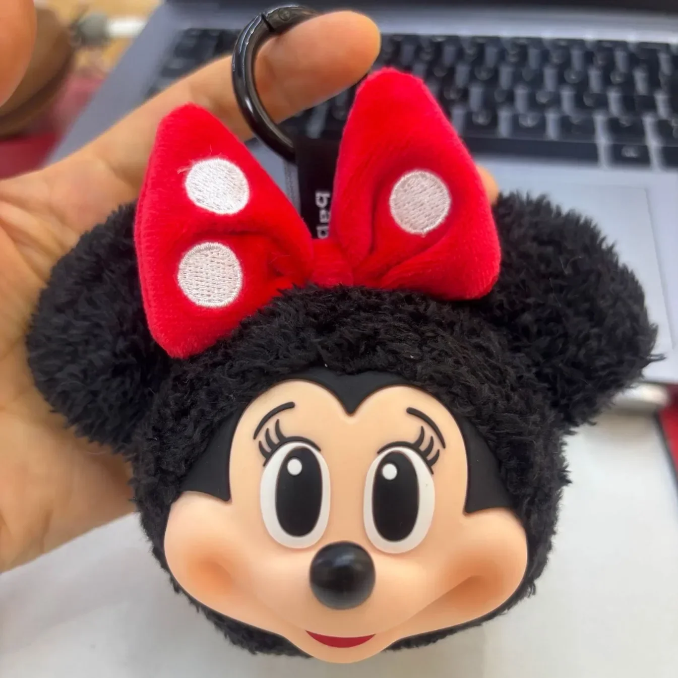 

New Mickey Minnie series Mickey family cute together vinyl pendant