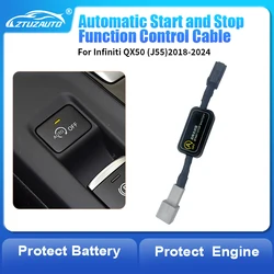 For Infiniti QX50 (J55) 2018-2024 Car Auto Start & Stop Canceller Automatic Start Engine Eliminator Device Plug Disable Cable
