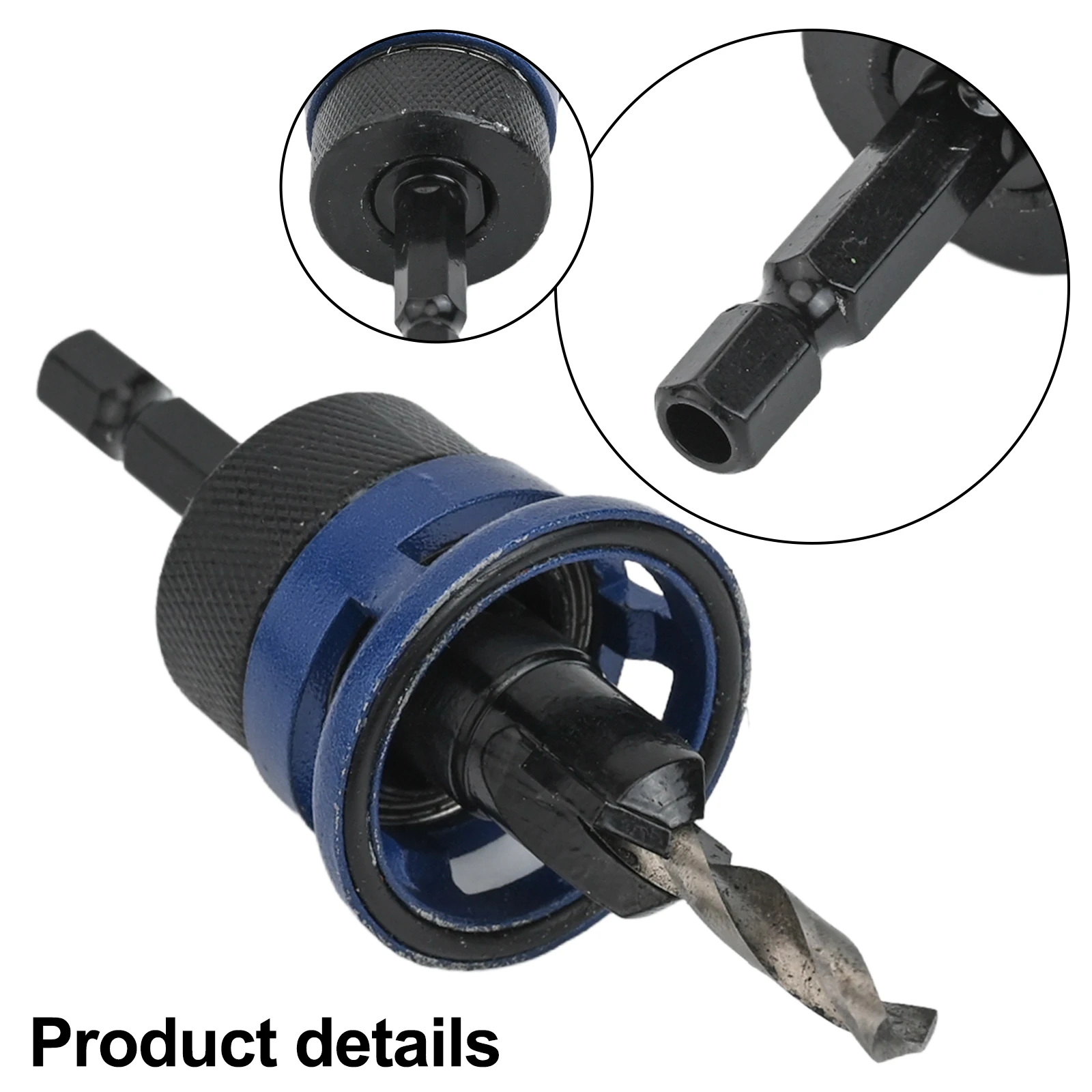 1pc 12.7mm Shank Drill Bit Core Limiter Countersink Drill Router Bit Milling Cutter For Hinge Window Lock Woodworking Tools