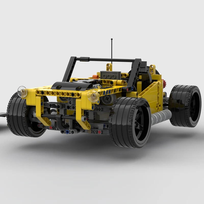 스피드 레이싱 카 모델 MOC 빌딩 블록 RC 오프로드 차량 모듈형 기술 어린이 휴일 선물 조립 장난감 세트